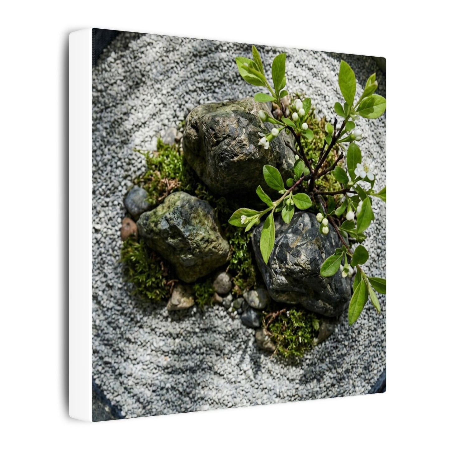 Zen Ceramic Bowl in Dappled | Karesansui Canvas Art