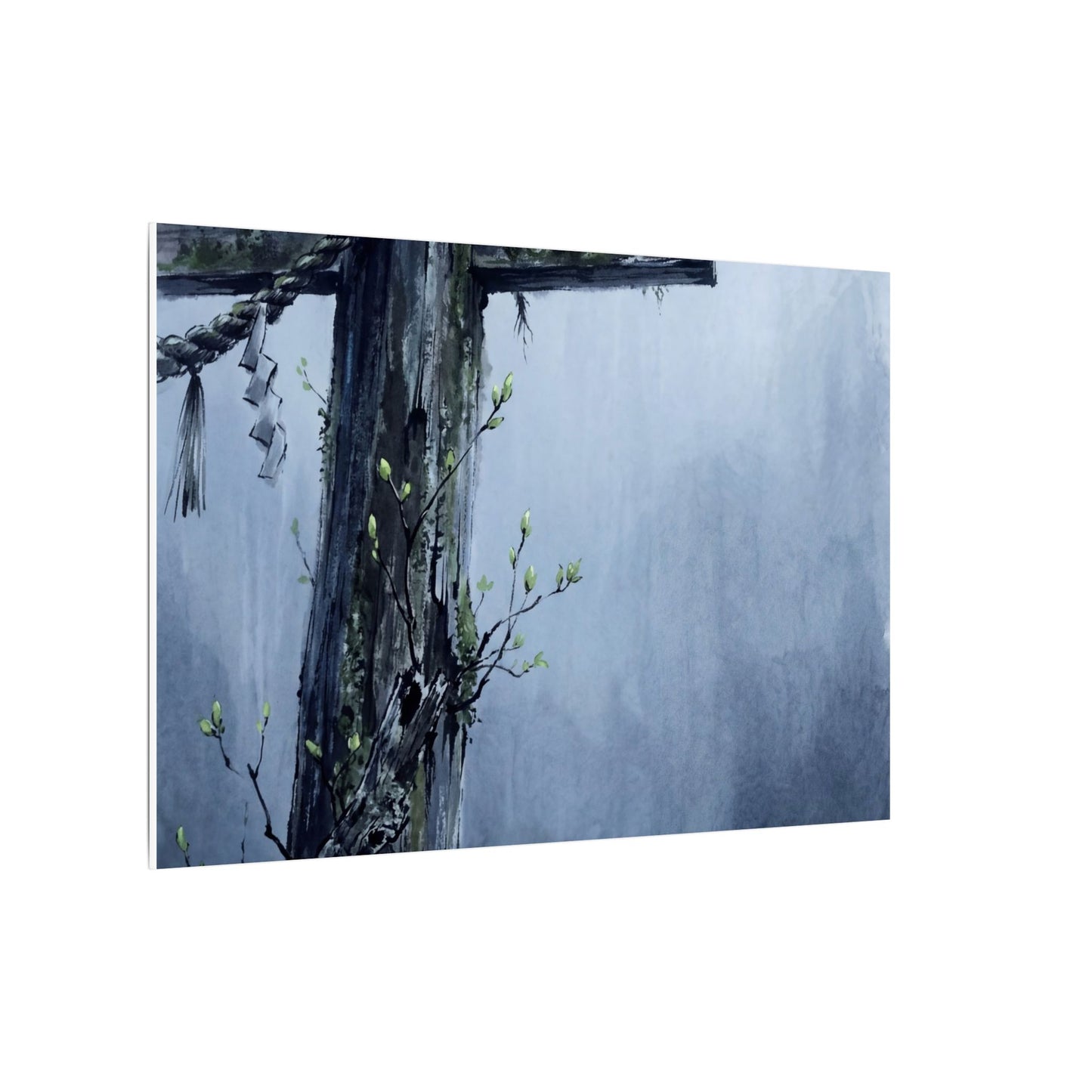 Spring Broken Pottery Broken Beauty Canvas Art | Artful Decor