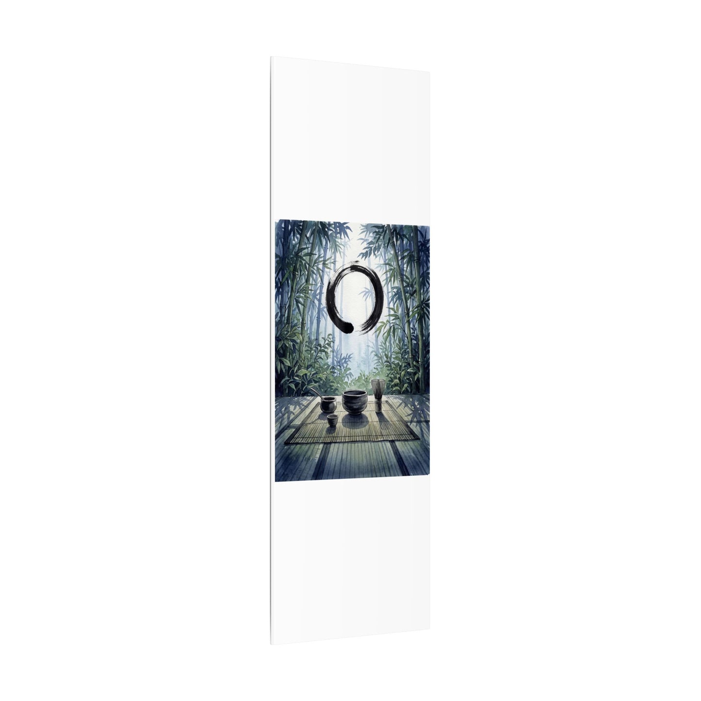 Seijaku Tea Ceremony Canvas Art - Zen Enso