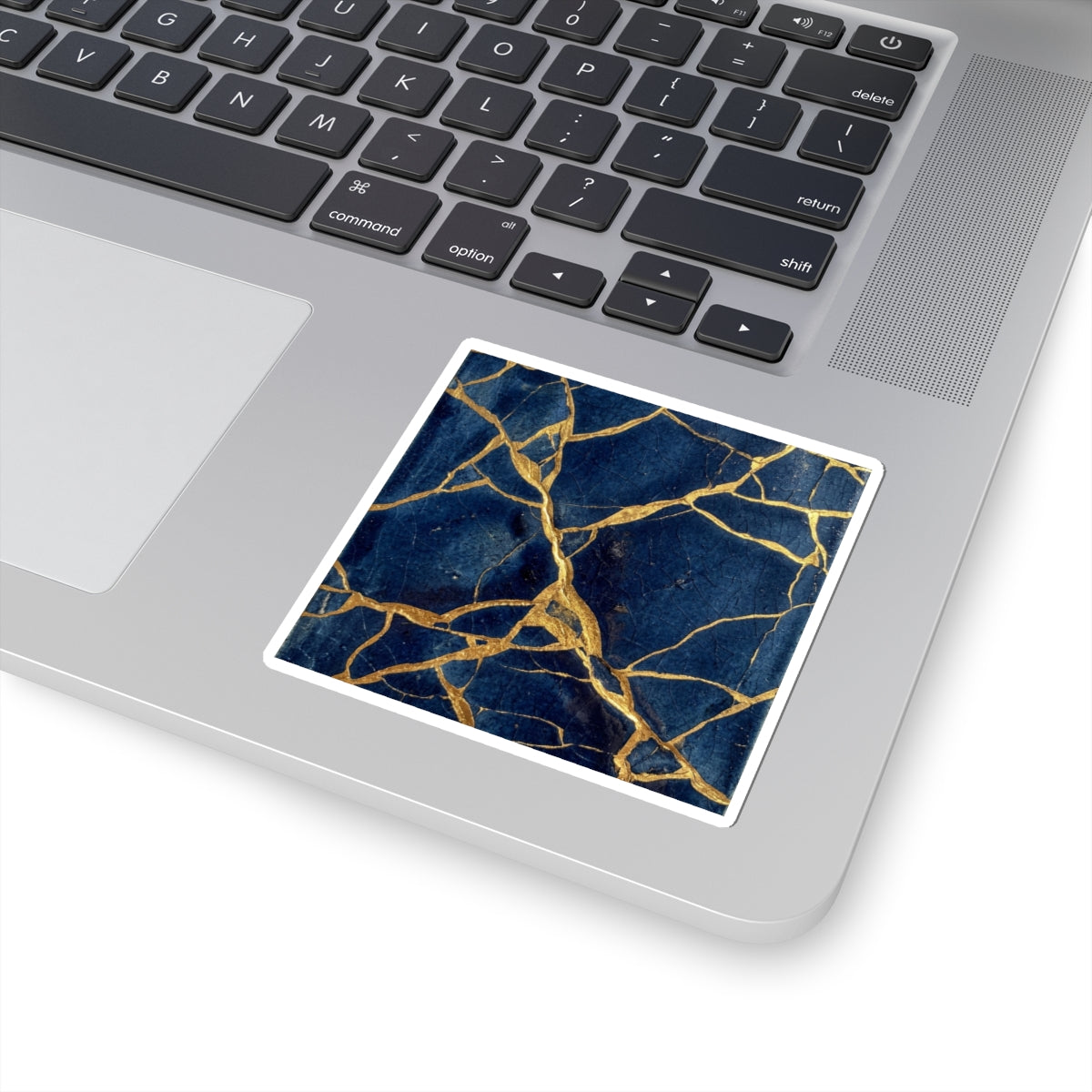 Kintsugi Crackle Sticker Art Print