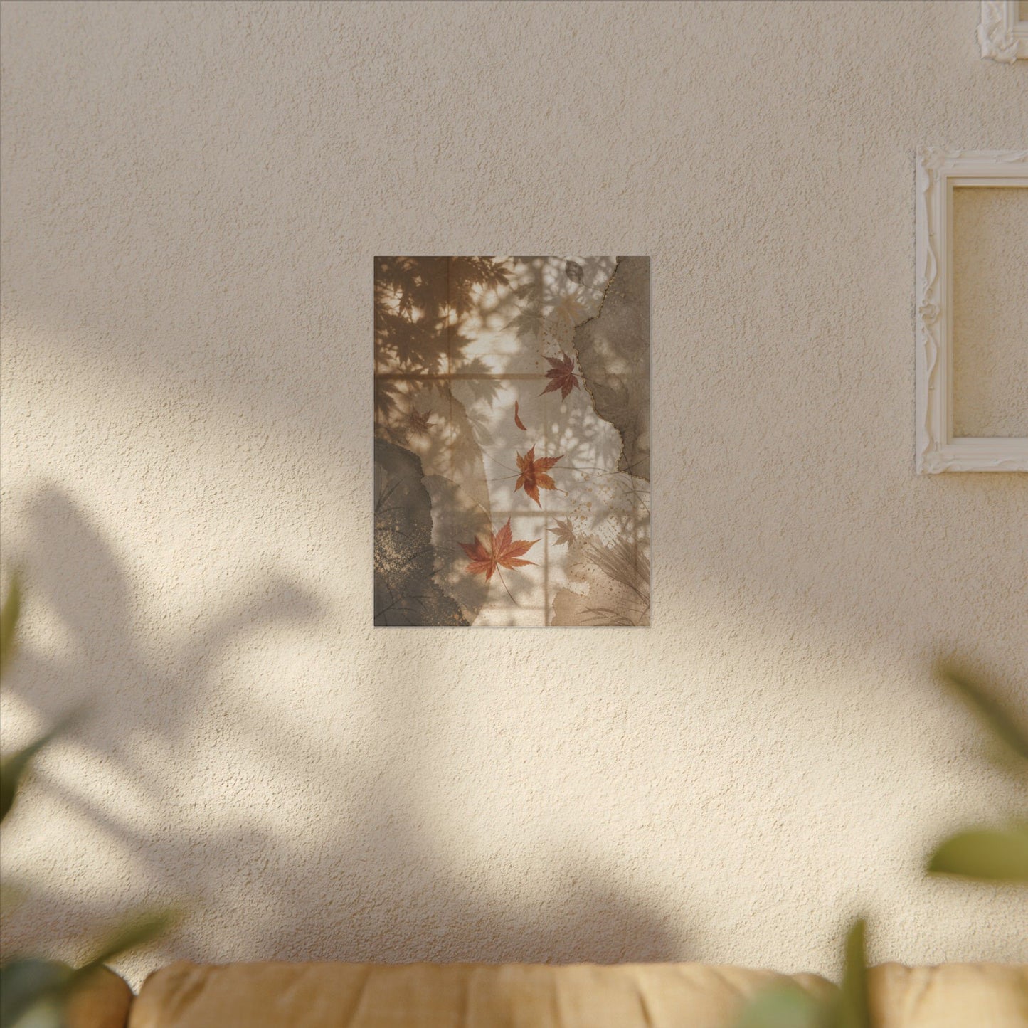 Datsuzoku Shoji Screen Canvas Art - Japandi Japanese Pattern