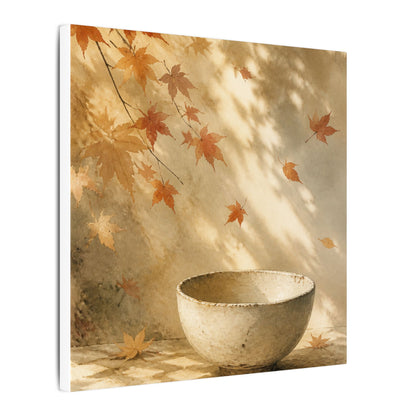 Japandi Ceramic Bowl in Dappled | Watercolor Canvas Art
