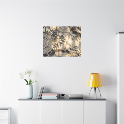 Healing Water Ripple Canvas Art - Gold Vein Kintsugi