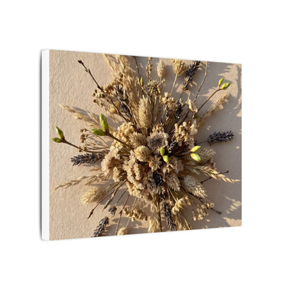 Dried Flowers Spring Canvas Art | Japandi Earthy Design