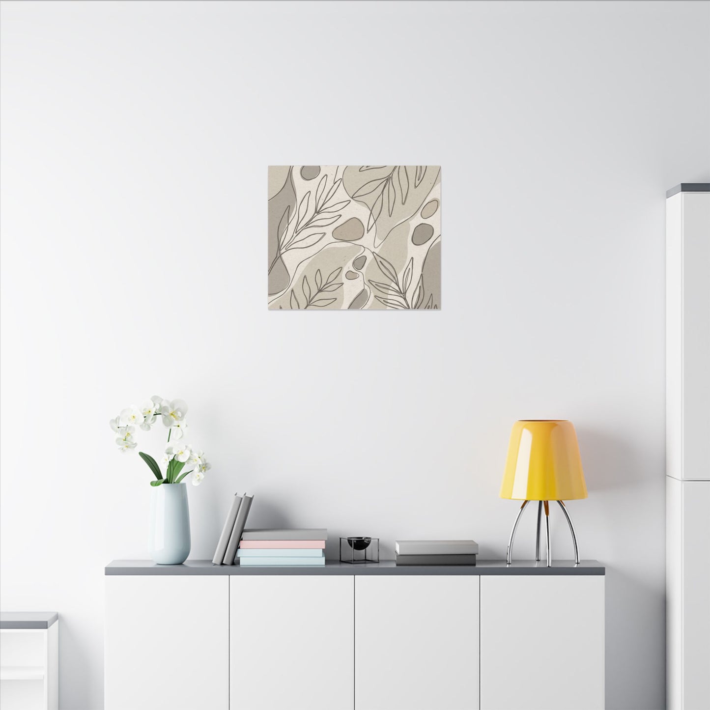 Japandi Minimal Line Canvas Art