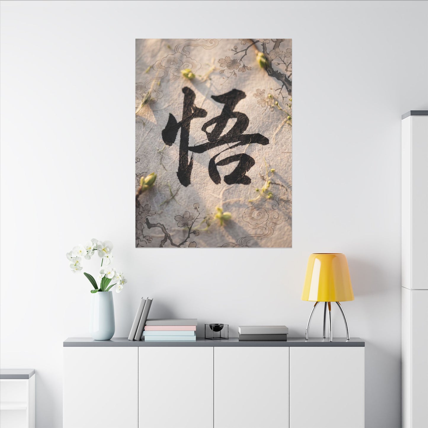 Golden Hour Art Canvas Art - Zen Mono No Aware