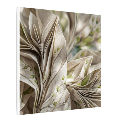 Fukinsei Paper Fold Canvas Art - Japandi Watercolor