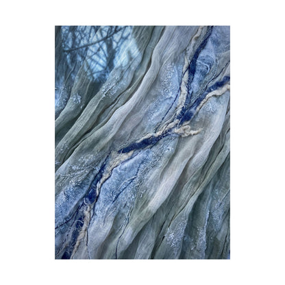 Warm Silk Drape Wall Art Print - Texture Japandi