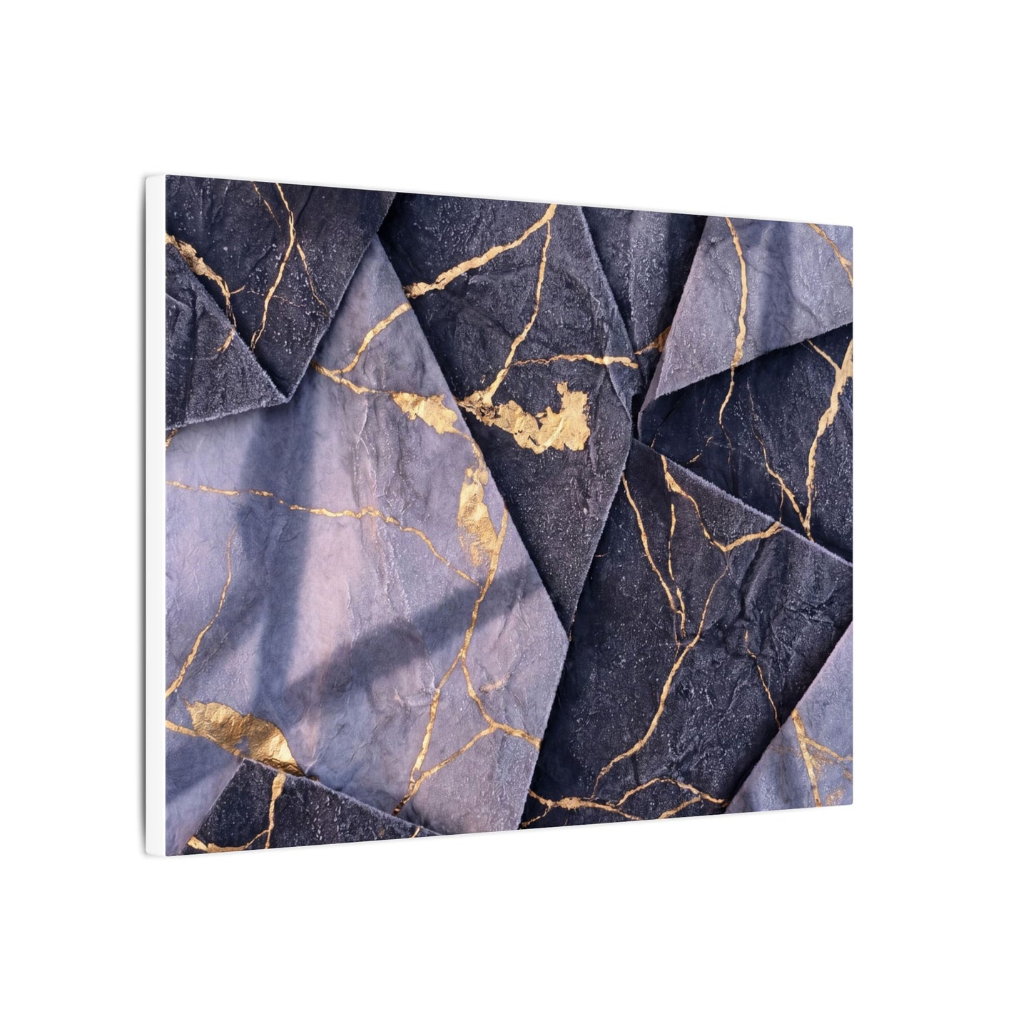 Seijaku Paper Fold Canvas Art - Kintsugi Gold Vein