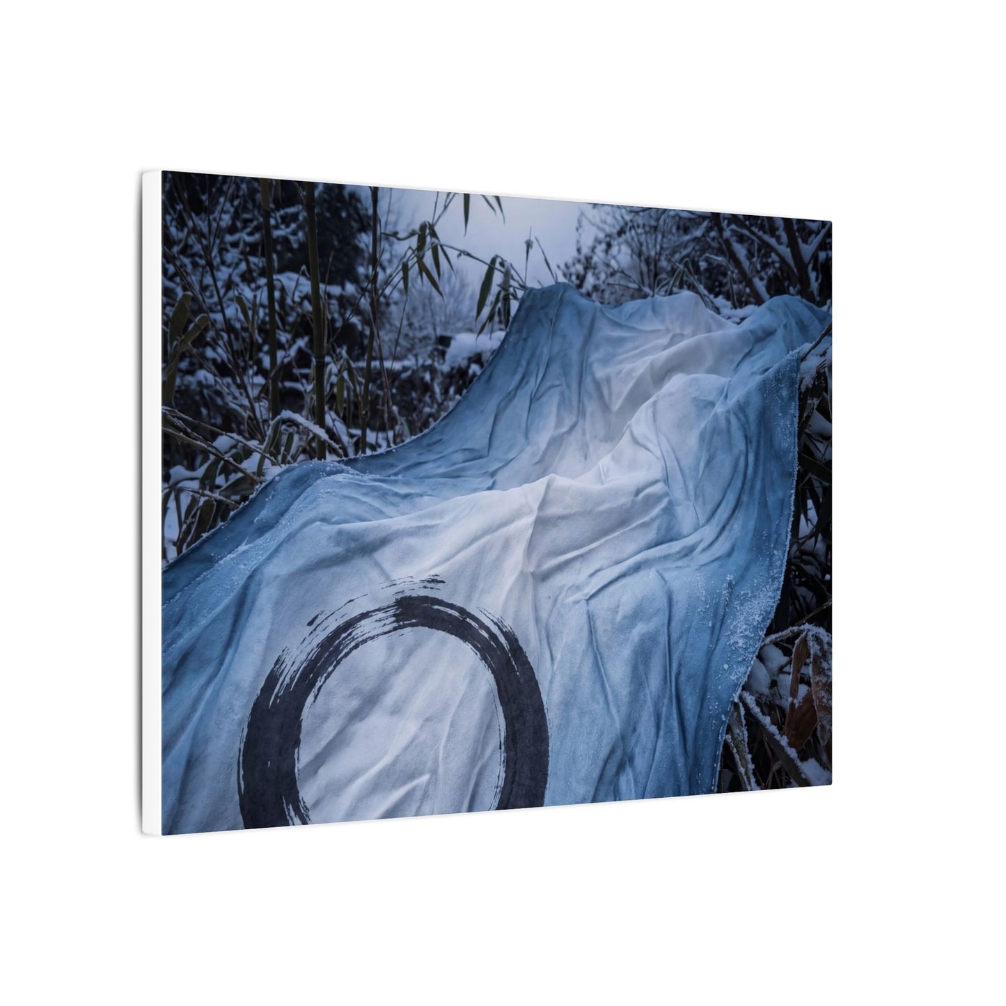 Moonlight Silk Drape Canvas Art - Zen Datsuzoku