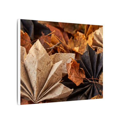 Paper Fold Texture Canvas Art | Elegant Japandi Art