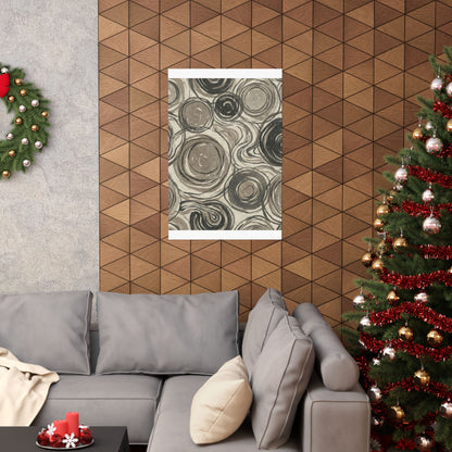 Wabi-sabi Pattern Japandi Japanese Pattern Wall Art Print