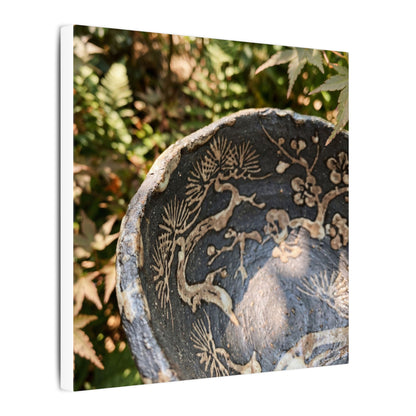 Ceramic Bowl Canvas Art | Summer Japandi Japanese Pattern Art