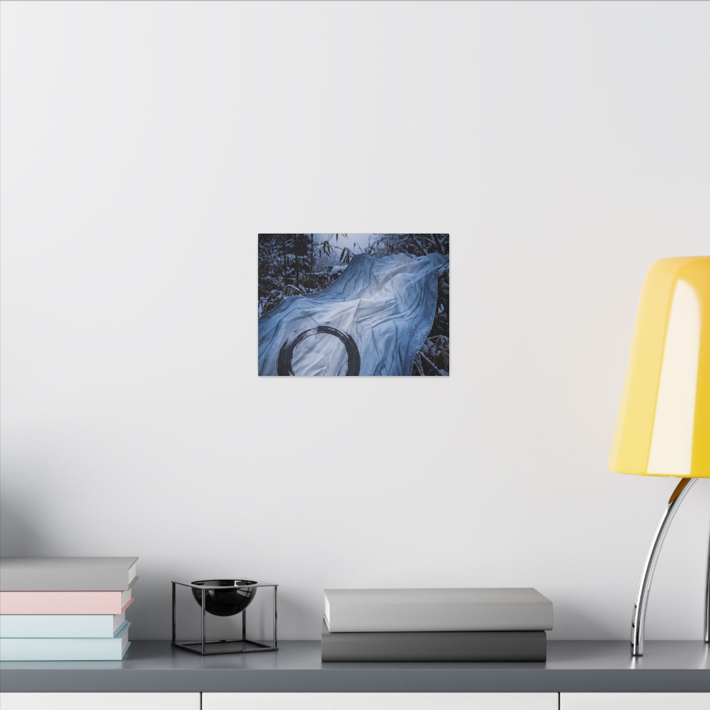 Moonlight Silk Drape Canvas Art - Zen Datsuzoku