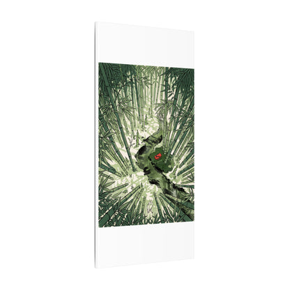 Peaceful Bamboo Grove Canvas Art - Ukiyo E Inspired Zen