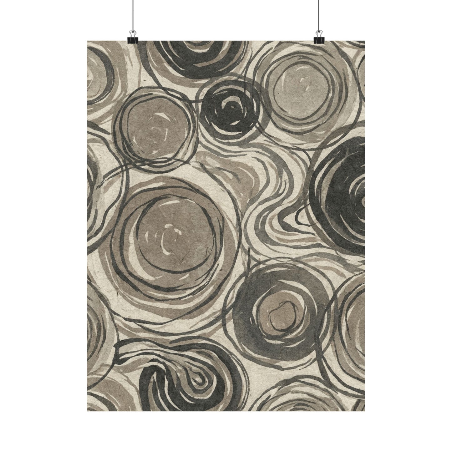 Wabi-sabi Pattern Japandi Japanese Pattern Wall Art Print | Wabi-sabi Pattern Japanese Pattern Art Print