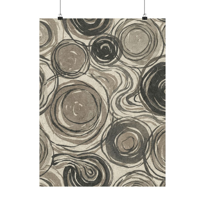 Wabi-sabi Pattern Japandi Japanese Pattern Wall Art Print | Wabi-sabi Pattern Japanese Pattern Art Print