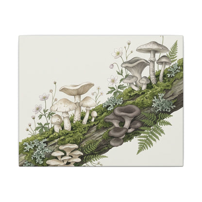 Dried Flowers Spring Canvas Art | Japandi Neutral Design