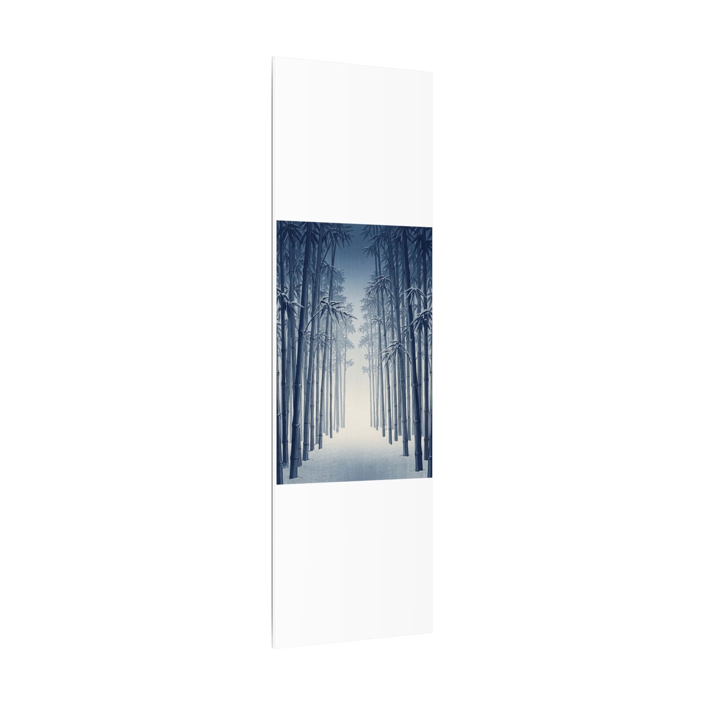 Bamboo Grove Canvas Art | Winter Zen Ukiyo E Inspired Art