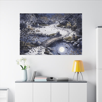 Torii Gate Enso Canvas Art | Contemplative Zen Art