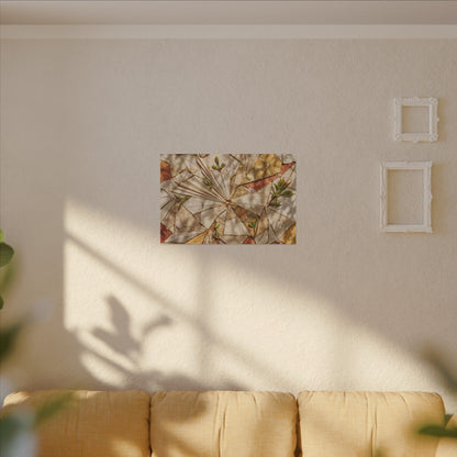 Resilient Paper Fold Canvas Art - Gold Repair Kintsugi