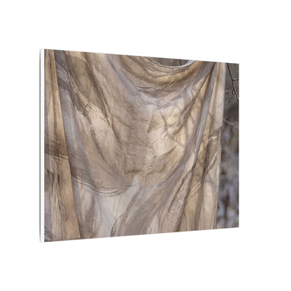 Ma Silk Drape Canvas Art - Japandi Japanese Pattern