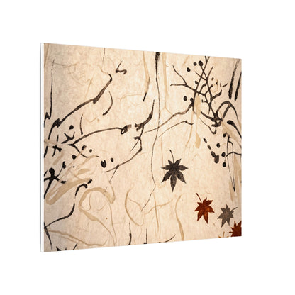 Golden Hour Shoji Screen Canvas Art - Japandi Fukinsei