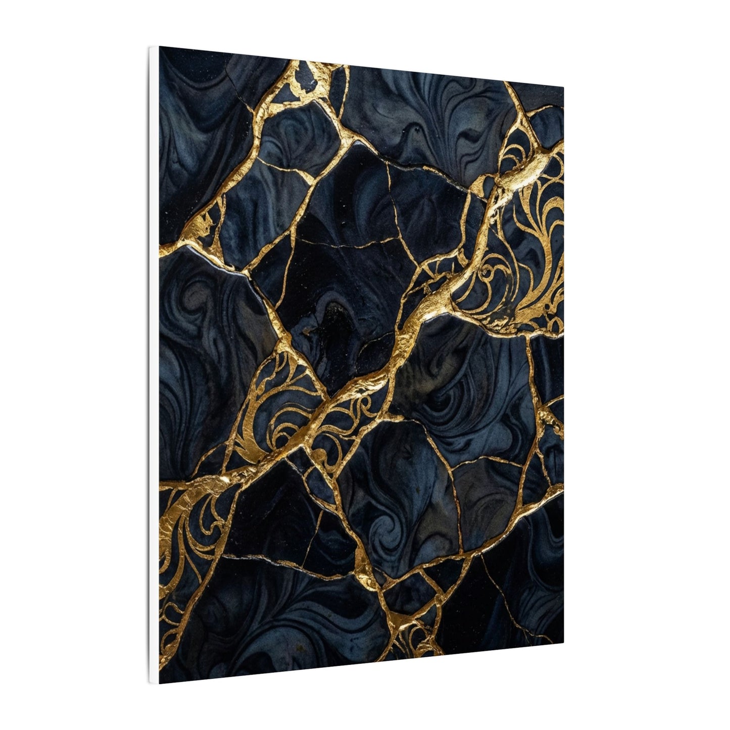 Kintsugi Gold Vein Canvas Art