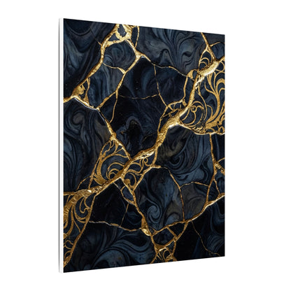 Kintsugi Gold Vein Canvas Art