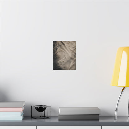Silk Drape Canvas Art | Spring Japandi Japanese Pattern Art