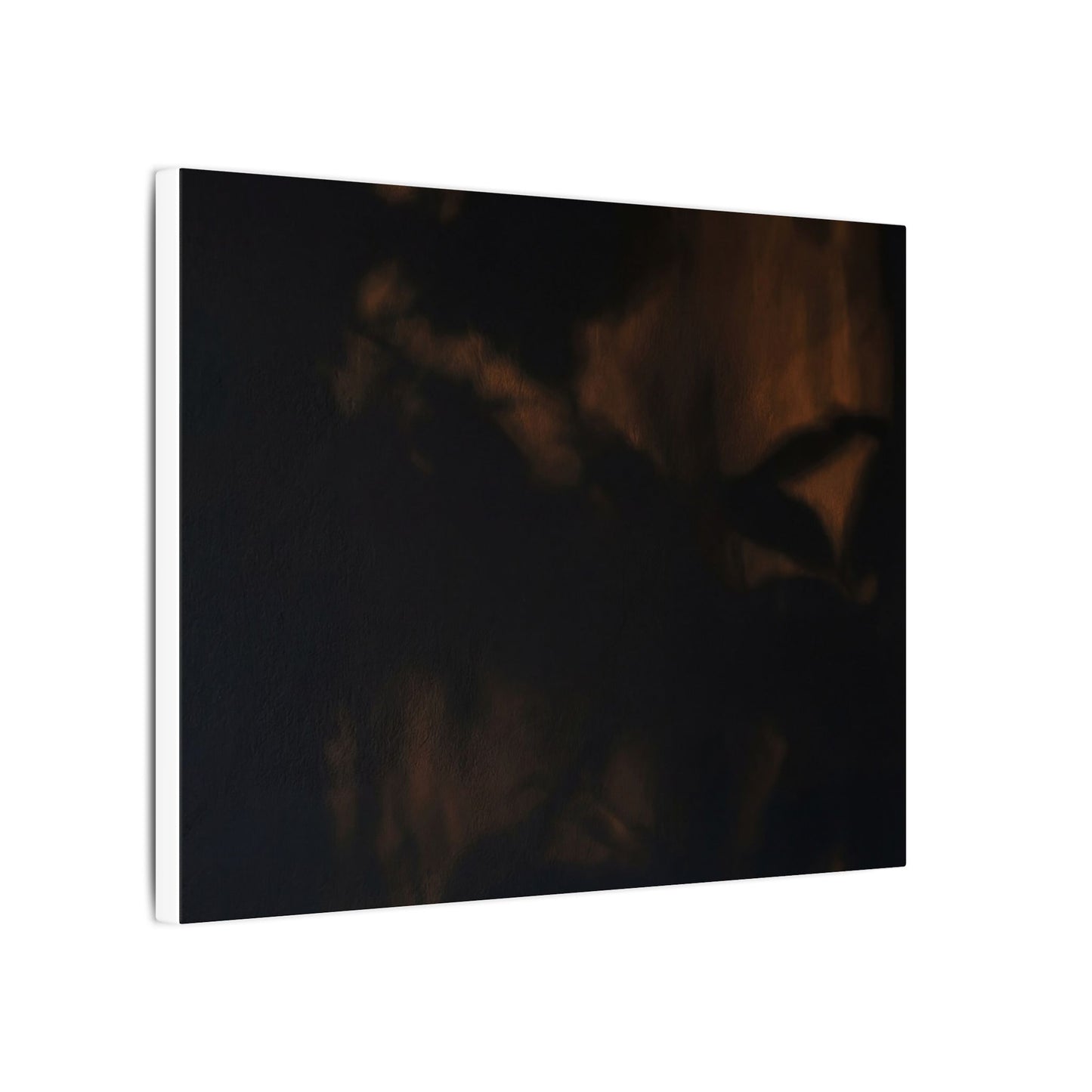 Shadow Play Summer Canvas Art | Dark Japandi Sophisticated Design