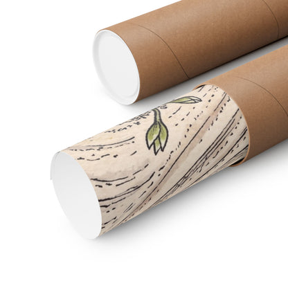 Ma River Stones Wall Art Print - Zen Karesansui