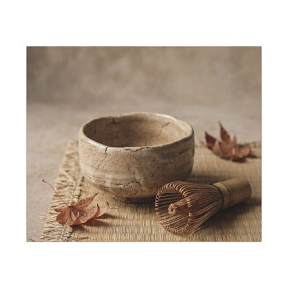 Ma Tea Ceremony Canvas Art - Japandi Texture