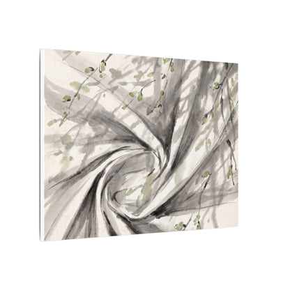 Silk Drape Spring Canvas Art | Zen Contemplative Design