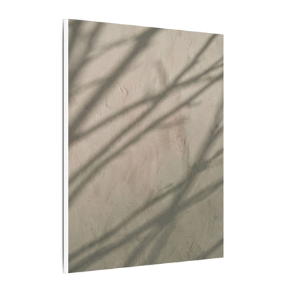 Shadow Play Japanese Pattern Canvas Art | Warm Japandi Art