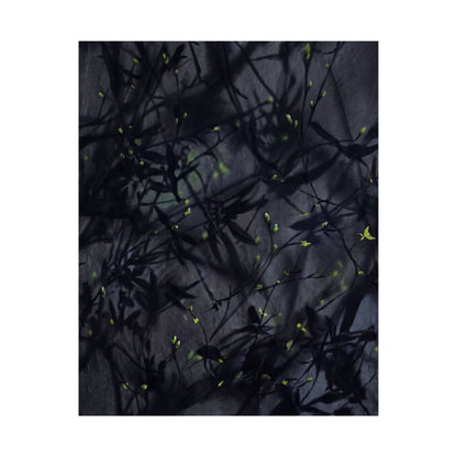 Atmospheric Shadow Play Wall Art Print - Shadow Zen Dark Japandi