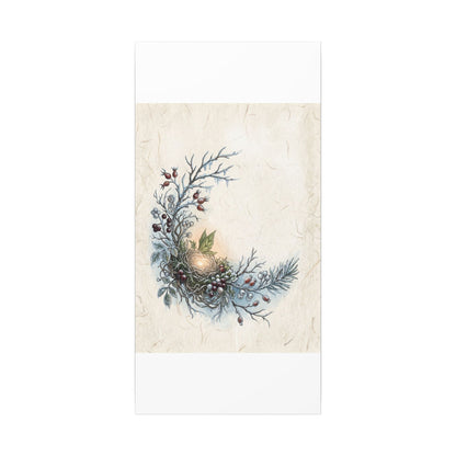 Winter Shoji Screen Forest Whimsy Canvas Art | Enchanting Decor
