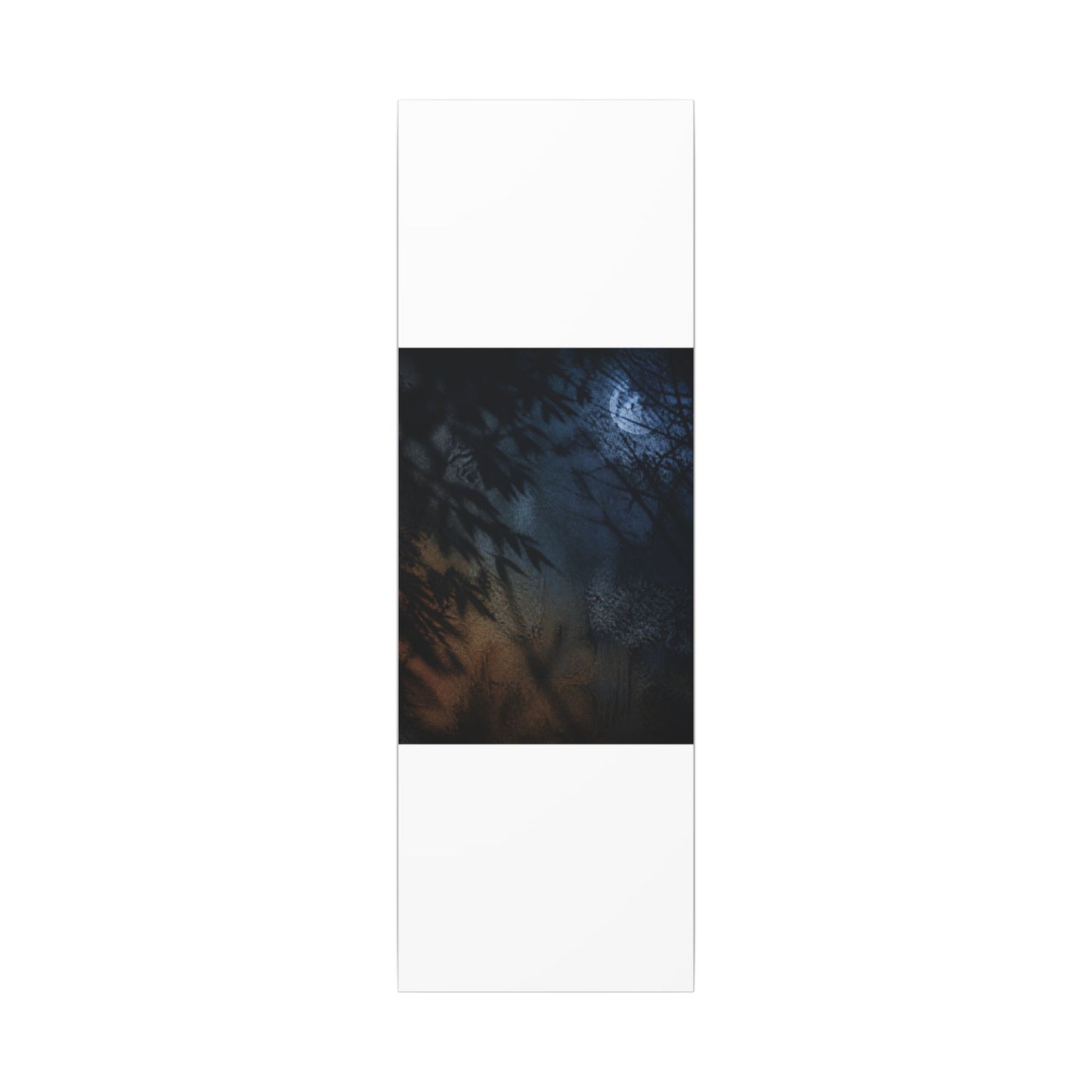 Kanso Shadow Play Canvas Art - Dark Japandi Shadow Zen