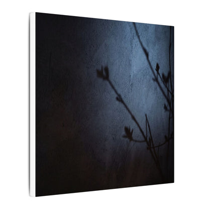 Shadow Play Canvas Art | Spring Dark Japandi Moody Minimal Art
