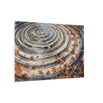 Moonlight Water Ripple Canvas Art - Kintsugi Fukinsei