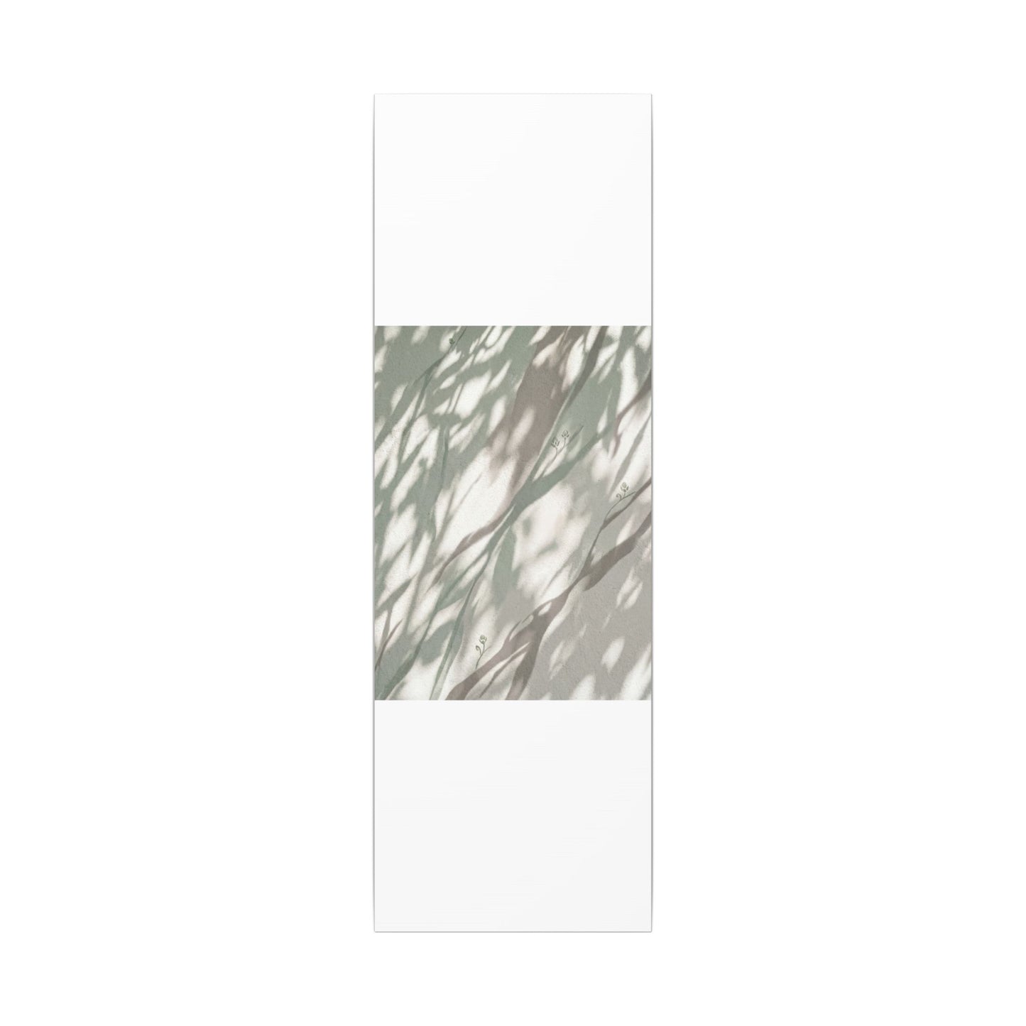 Japandi Shadow Play in Dappled | Japanese Pattern Canvas Art