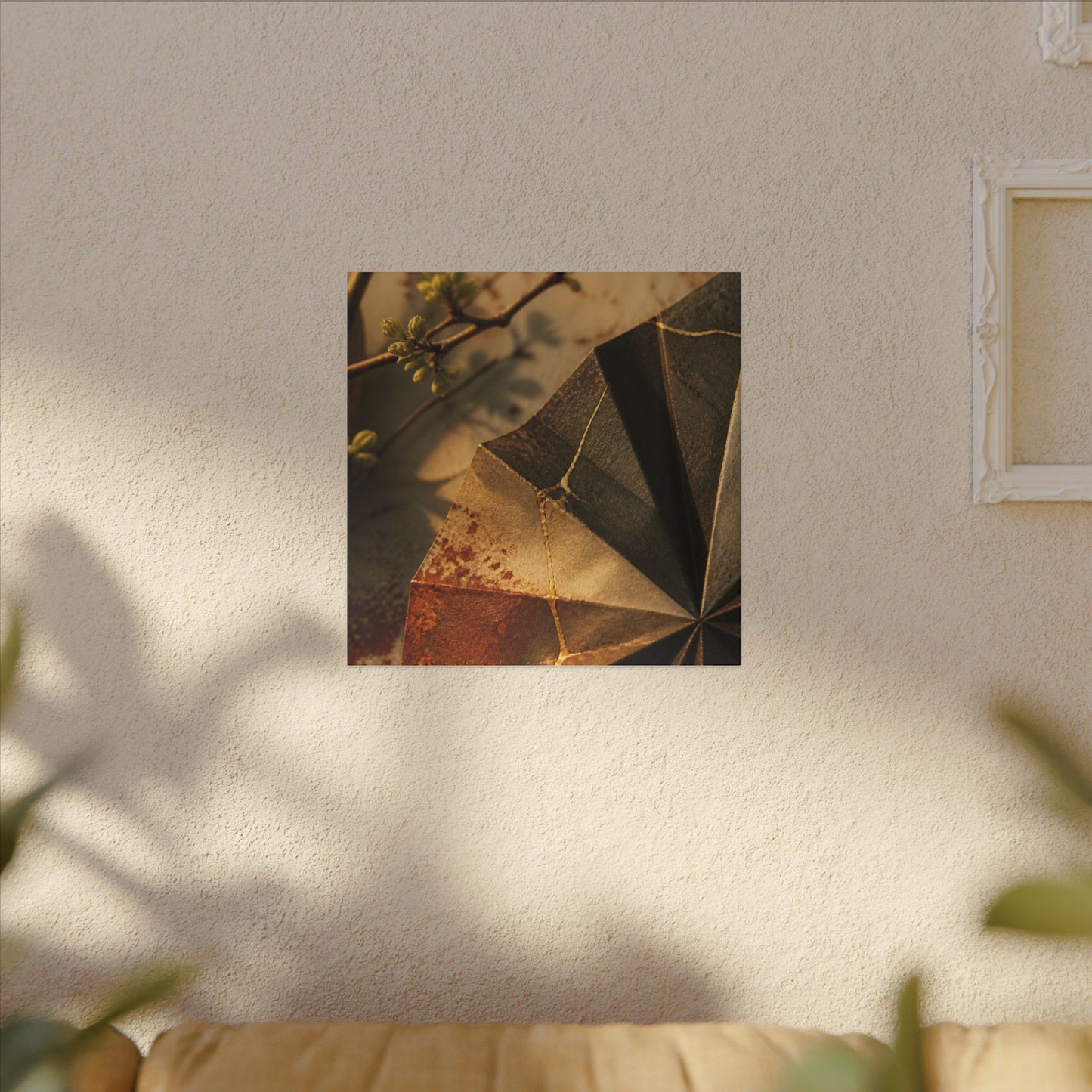 Ma Paper Fold Canvas Art - Kintsugi Broken Beauty
