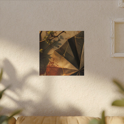 Ma Paper Fold Canvas Art - Kintsugi Broken Beauty