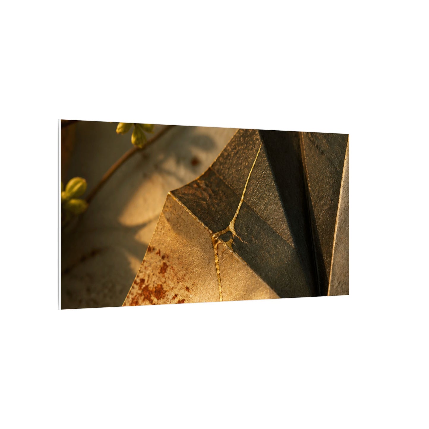 Ma Paper Fold Canvas Art - Kintsugi Broken Beauty
