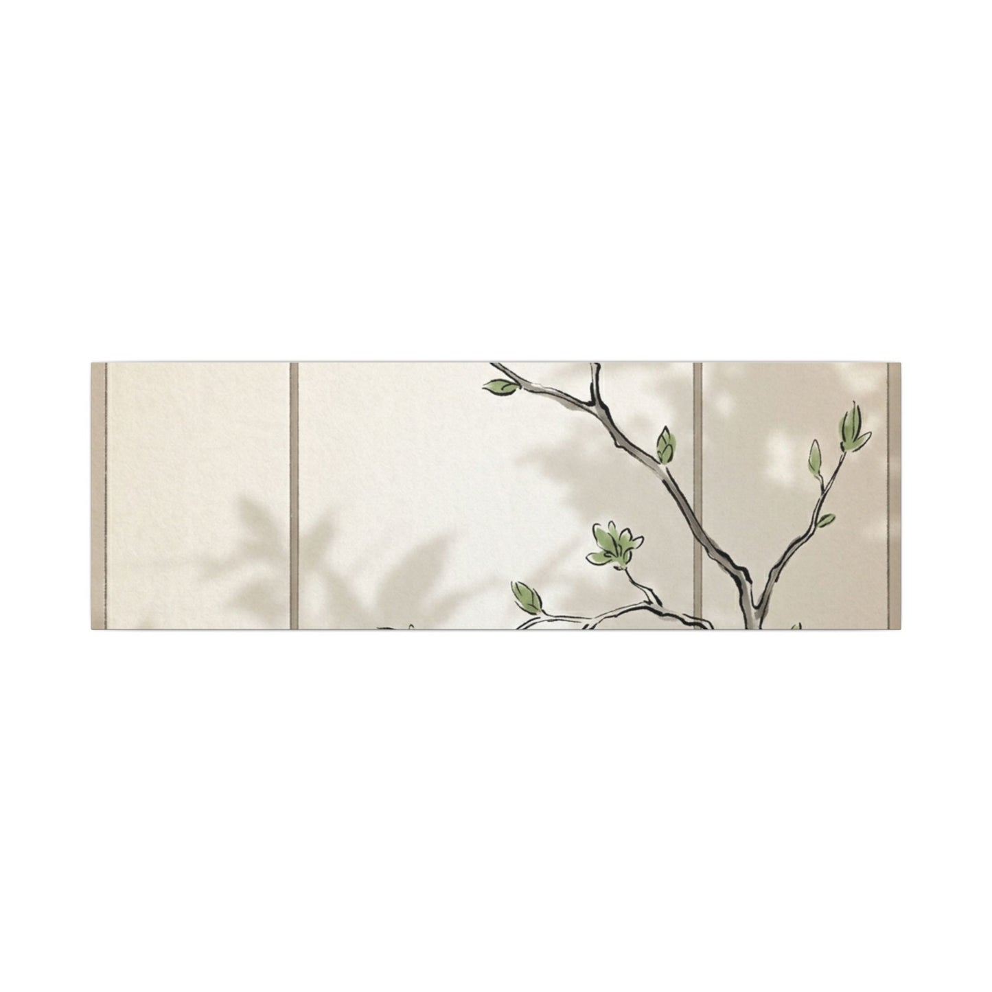 Shoji Screen Spring Canvas Art | Japandi Cozy Design