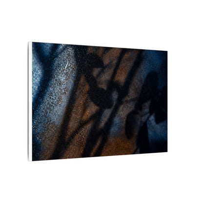 Moonlight Shadow Play Canvas Art - Dark Japandi Ma