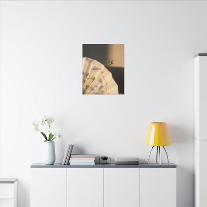 Paper Fold Gold Vein Canvas Art | Healing Kintsugi Art