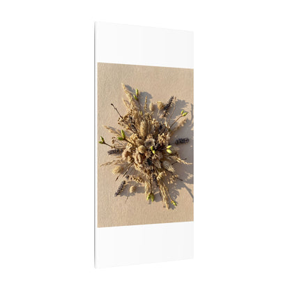 Dried Flowers Spring Canvas Art | Japandi Earthy Design
