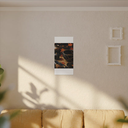 Seijaku Tea Ceremony Canvas Art - Kintsugi Gold Repair