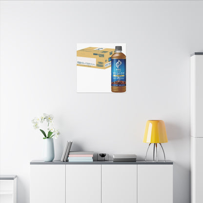 Rust Patina Canvas Art | Autumn Kintsugi Gold Vein Art